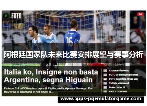 阿根廷国家队未来比赛安排展望与赛事分析